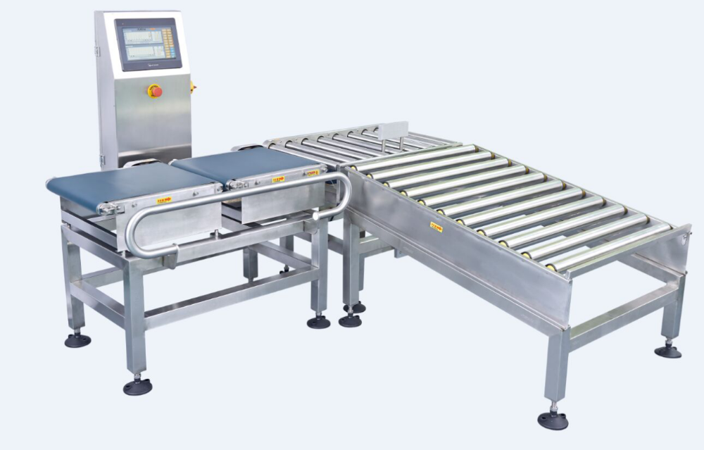 ميزان زيت الكتروني مع سير ناقل (Weighting device)